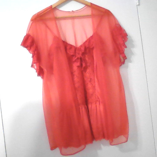 Rare vtg red glamor sexy - rare,