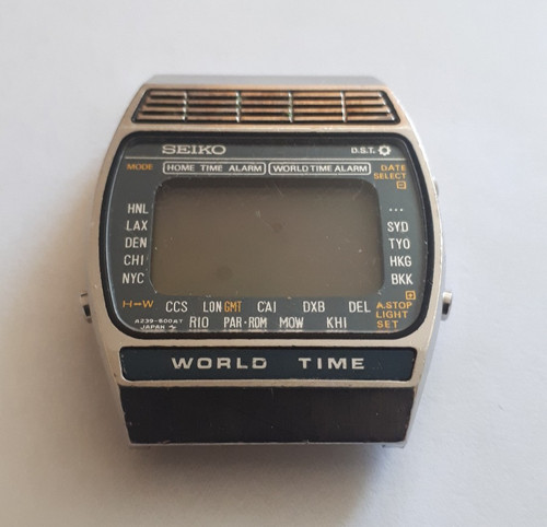 Vintage seiko world - world, time