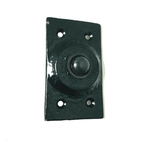 Black antique door - black, bell