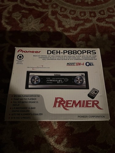 Pioneer deh p880prs - pioneer, deh-p880prs