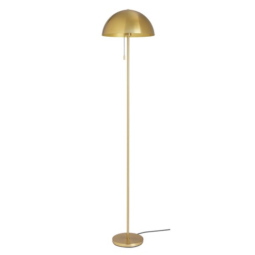 Mushroom floor lamp - lamp, brass