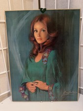 Glamour Portrait Print By