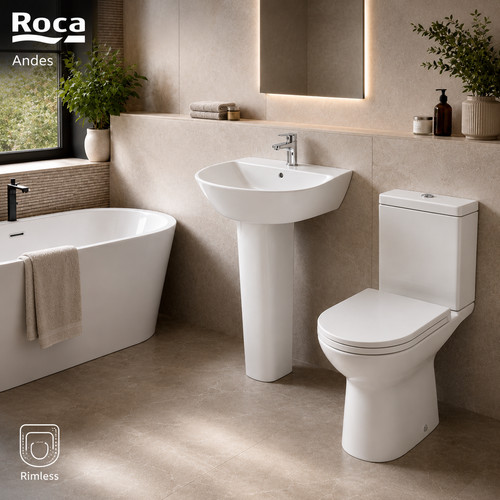 Roca andes piece bathroom - roca,
