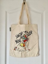 Moschino Cotton Canvas Shopper Bag Collectors Edition