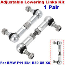 For BMW Adjustable Lowering Link, Air Suspension Rod Touring F11 E61 E39 X5 X6
