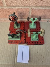 Mamod Steam Engine Workshop Tools Power Press Grinder Hammer Polisher Been Used