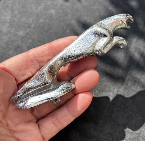 Jaguar chrome leaping cat - jaguar,