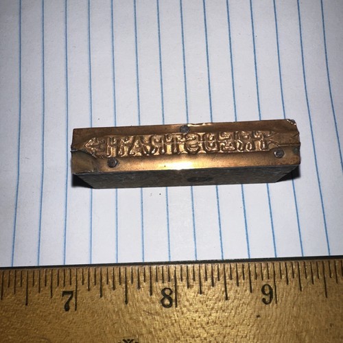 Print block - (, tredstrate