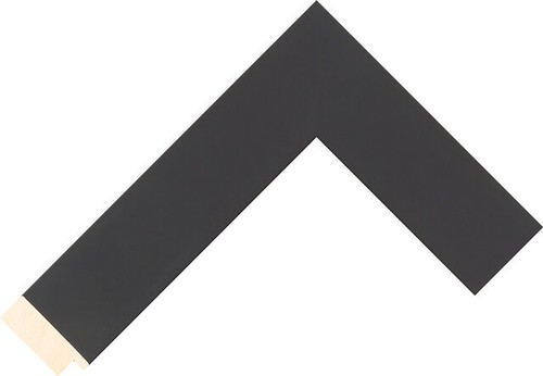 40mm wide black flat - 40mm, wood
