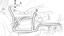 Engine Guard Silver For BMW R
