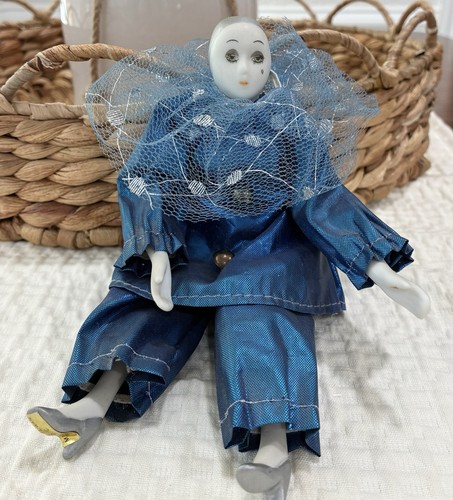 Vintage pierrot porcelain - vintage,