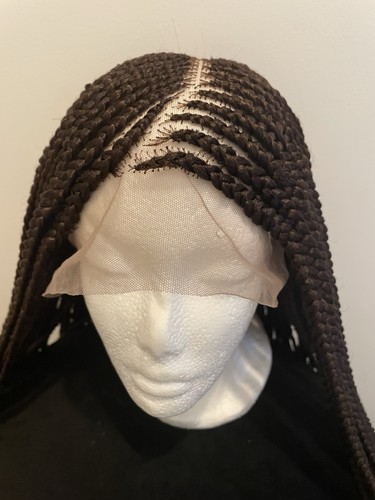 Braided wig cornrow - wig,
