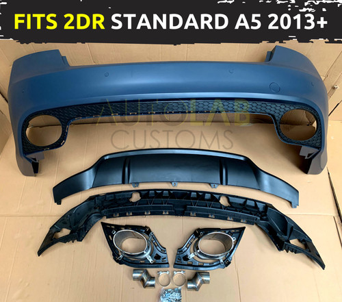 Audi rs5 style rear bumper - style,