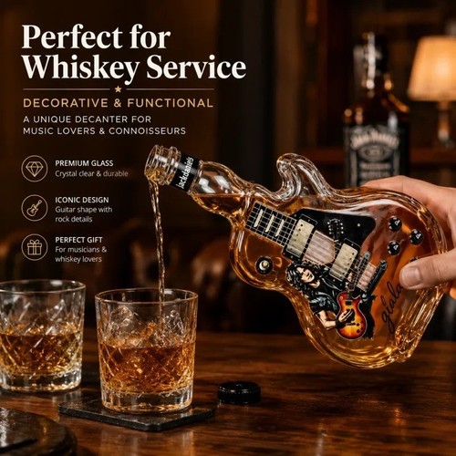 Guitar shaped bottle tennessee - shaped,
