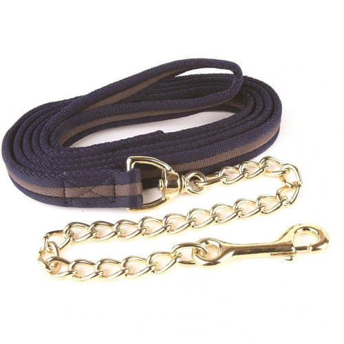 Soft webbing lead rein - soft, with
