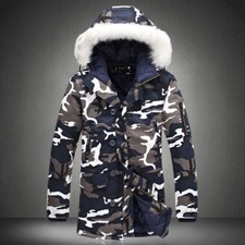 Men Winter Warm Camouflage