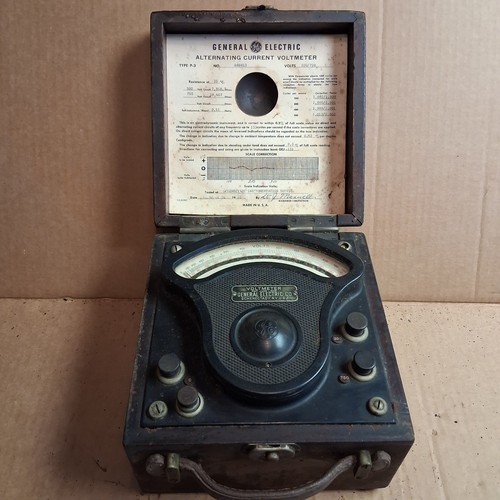 General electric voltmeter - general,