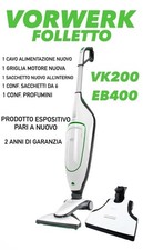 Vorwerk Folletto VK 200 Complete Vacuum Cleaner EB400 HD60 Accessories