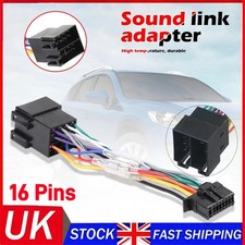 For Pioneer 16Pins ISO Wiring Harness Connector Adaptor Car Stereo Radio Loom