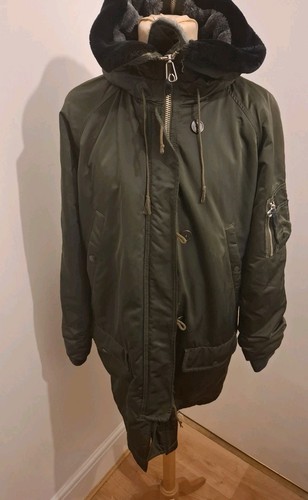 N3b style bomber snorkel - bomber, green