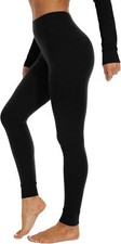 Women's 100% Merino Wool Base Layer Pants Thermal Winter Long Johns Bottoms Gift