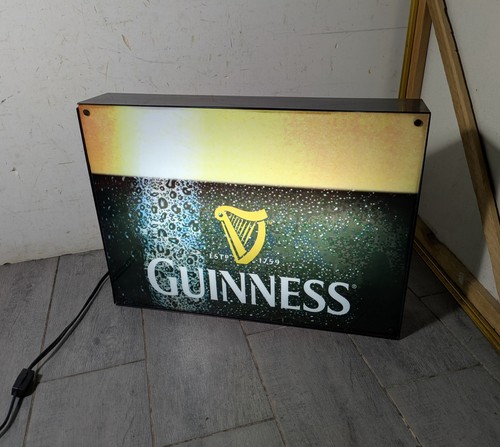 Vintage guinness beer - vintage, lighted