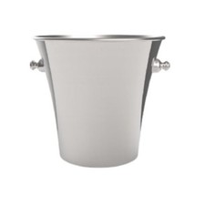 Single Silver Ice Bucket