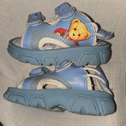 Vintage infant sandal blue - infant's,