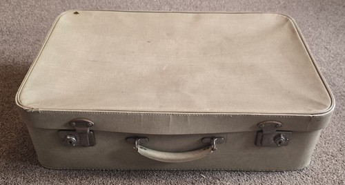 Vintage noton cream suitcase - cream,