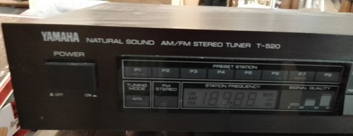 Yamaha 520 tuner radio - t-520, radio.