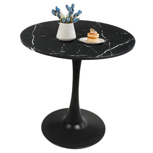 Round dining table faux - table,