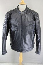TEXPEED BLACK LEATHER BIKER