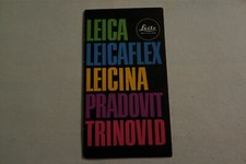 #A0220 - Brochure for Leica Leicaflex Leicina Pradovit, Trinovid