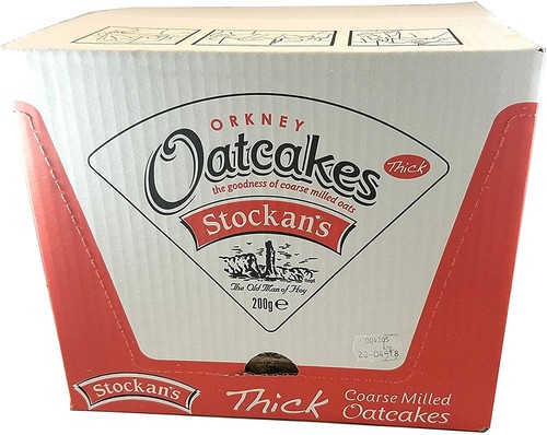 Orkney thick oat cakes - oat,