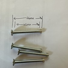 4x LDV 400 rear brake shoe