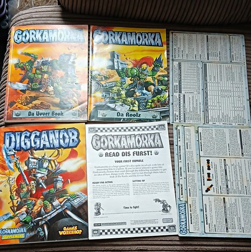 Gorkamorka rules bundle - gorkamorka,