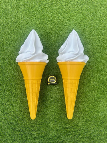 Led ice cream van - cream, of