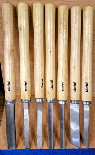 Set woodturning chisels - woodturning,