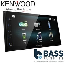 Kenwood DMX125DAB 6.8" Double