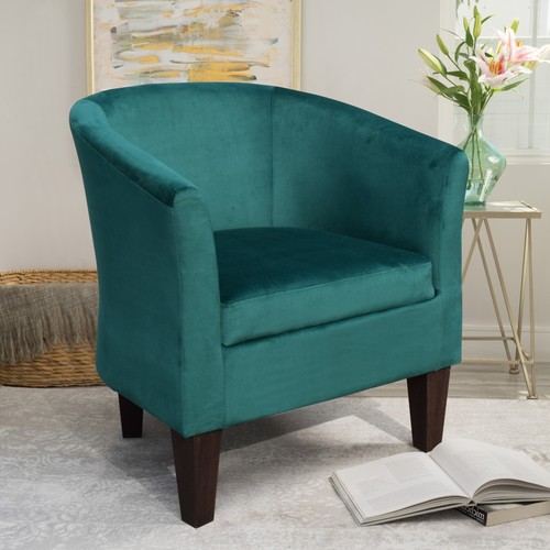 Brushed velvet tub chair - velvet,