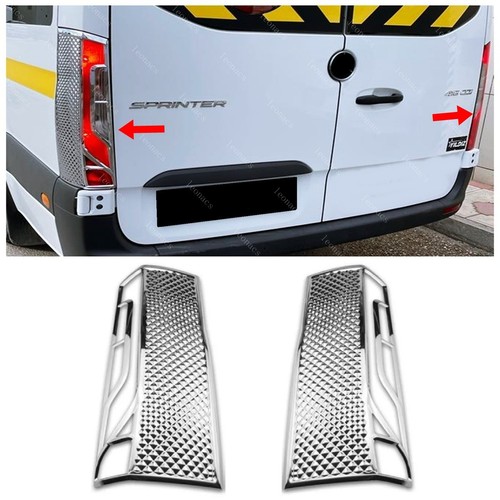 Chrome rear lamp frame trim - chrome,
