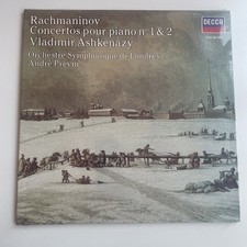 Rachmaninoff - Piano Concertos 1 & 2 - Ashkenazy Previn DECCA 591216 LP SEALED