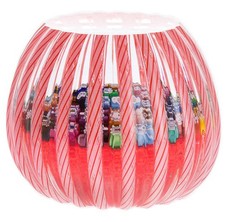 Millefiori Paperweight - Flower Basket Red by Caithness Glass - Brand New