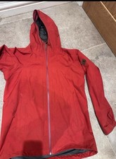 Burton Men’s Rain Jacket Gore-Tex Shell Medium Red Ski Snowboard
