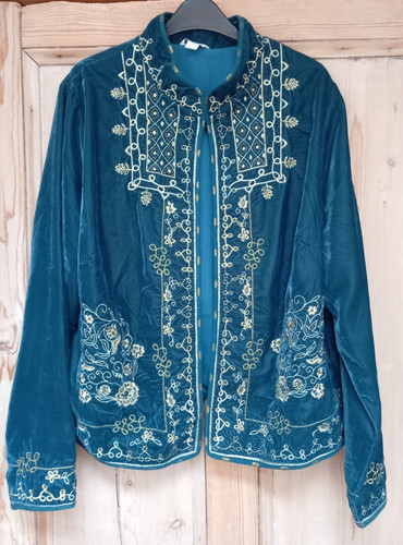 Monsoon embroidered velvet - embroidered,