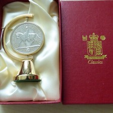 Queen Elizabeth II 2002 Golden Jubilee Royal Mint Classics Spinner Coin Holder