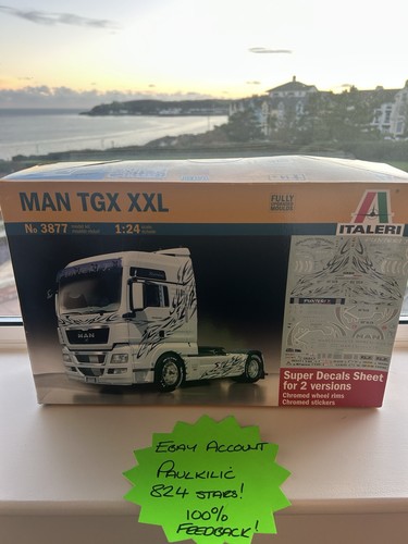 Man tgx xxl italeri - xxl, scale