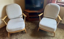 Pair vintage blonde - vintage, ercol