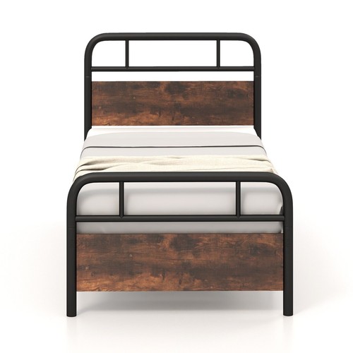 Single size bed frame platform - single,
