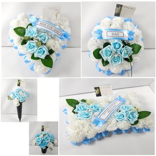 Artificial flowers wreath - artificial,